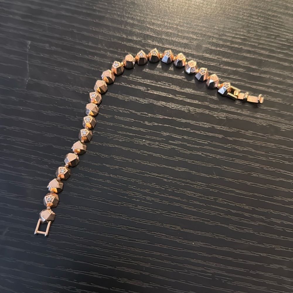KENDRA SCOTT, Rose Gold Posey Bracelet, never worn